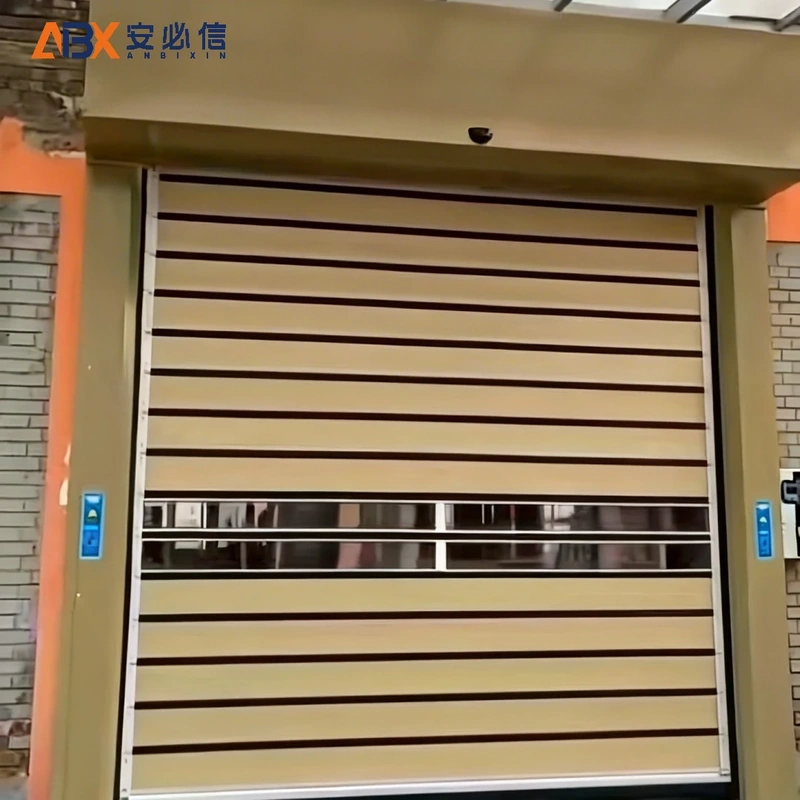 可克达拉感应高速门